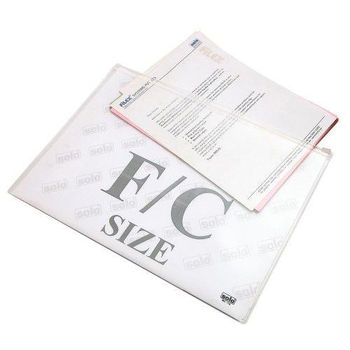 Zipper Document Bag - FC (MC116), Pack of 10